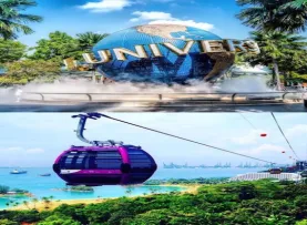 Universal Studio Singapore  Singapore Cable Car